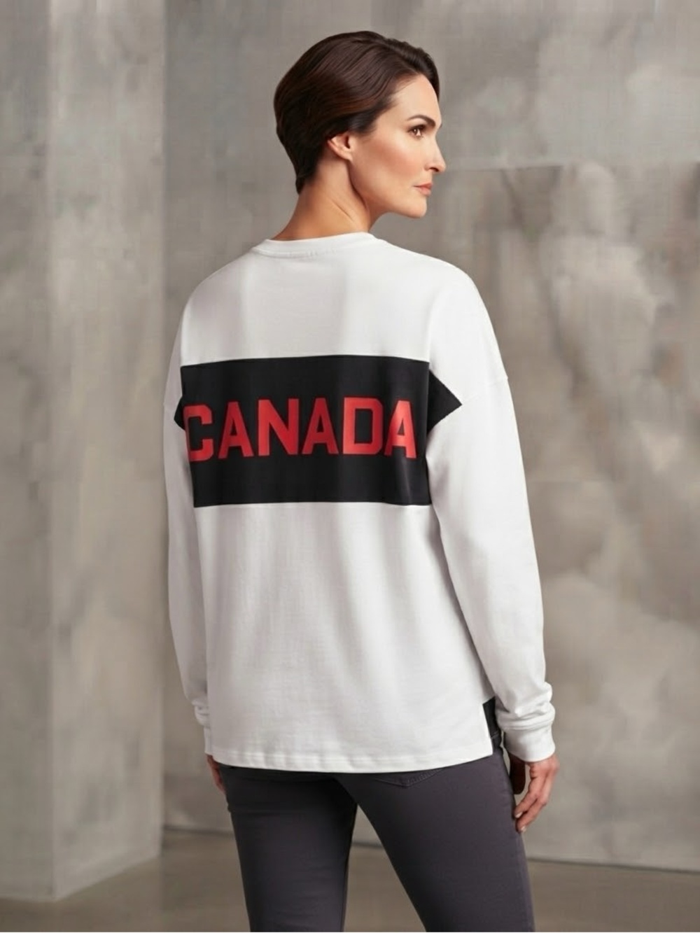 NWOT Hudson's Bay Team Canada Olympic Long-Sleeve Shirt - Size Small